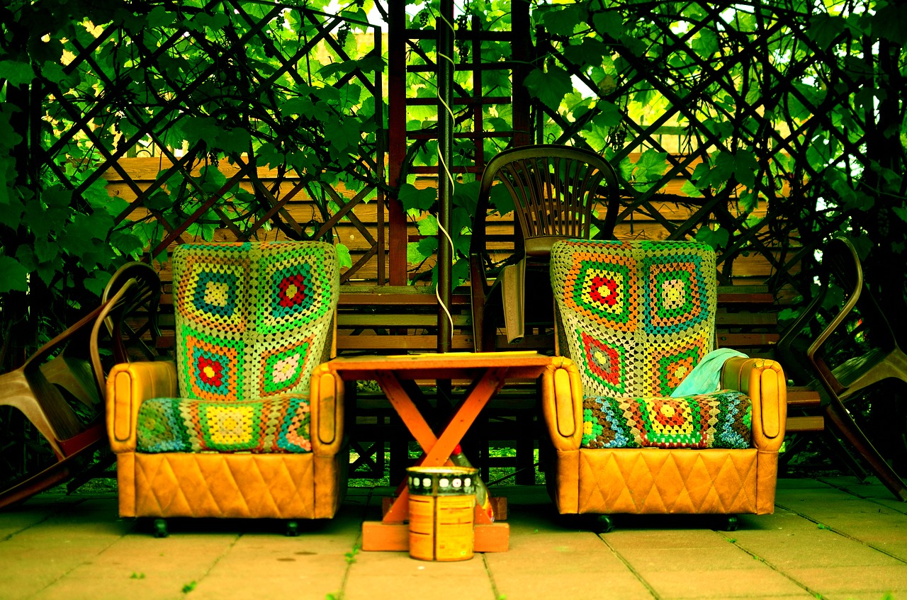 Fotel wypoczynkowy na taras